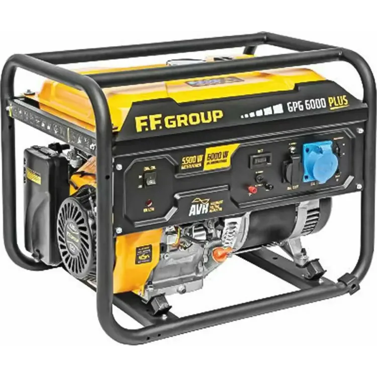 FFGROUP GPG 6000 PLUS Γεννήτρια Βενζίνης με AVR Τετράχρονη 46094