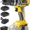 F.F. Group CHD/60-BL 20V Pro Κρουστικό Δραπανοκατσάβιδο Μπαταρίας 20V 2x2.0Ah 46671