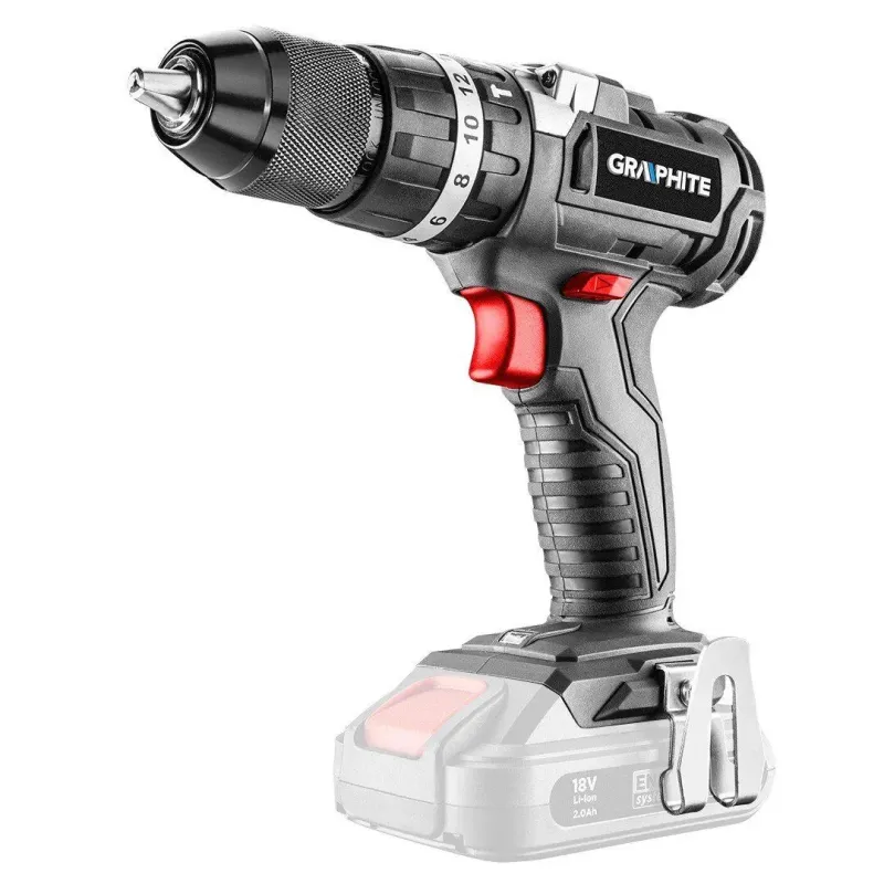 Graphite Κρουστικό Δραπανοκατσάβιδο Μπαταρίας 18V Solo 58G020 