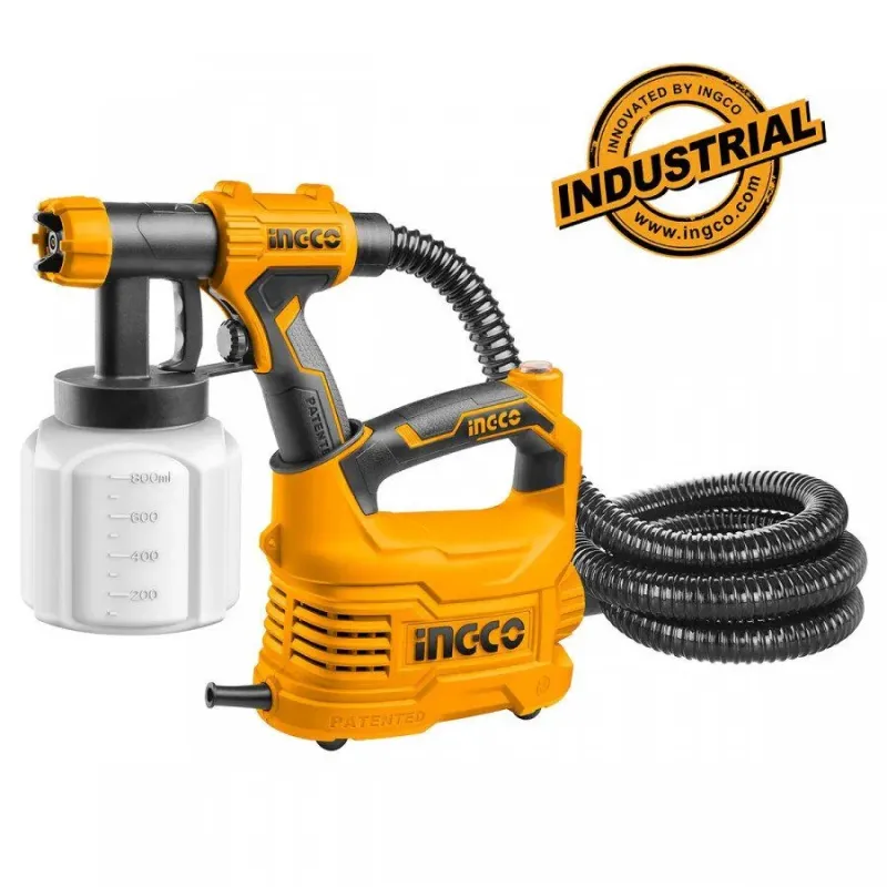 Ingco Επαγγελματικό Ηλεκτρικό Πιστόλι Βαφής 500W SPG5008