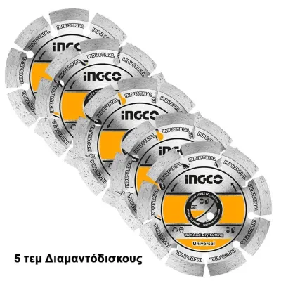 Ingco Επαγγελματική Ηλεκτρική Φρέζα-Καναλοποιός Τοίχων Υγρής - Ξηράς Κοπής 3000W WLC30001