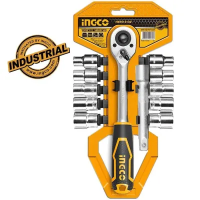 Ingco Επαγγελματικό Σετ 12 τεμ. Καρυδάκια 1/2