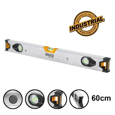 Ingco Επαγγελματικό Αλφάδι Μαγνητικό 60cm HSL38060M