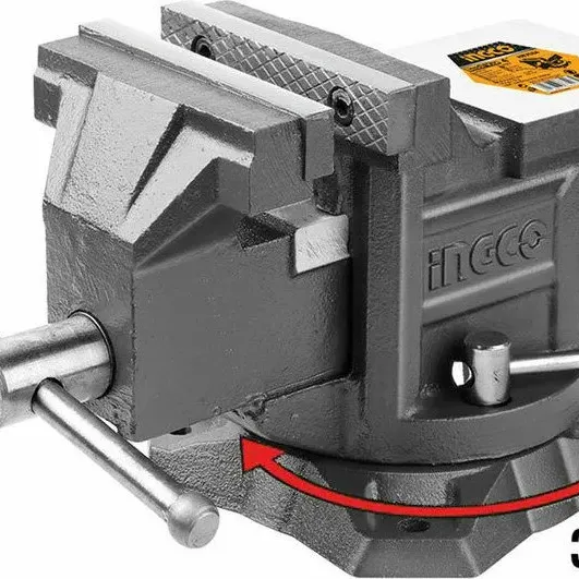 Ingco Μέγγενη Πάγκου Περιστρεφόμενη 150mm HBV086