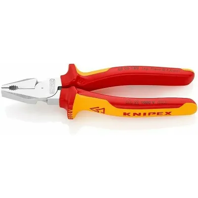 Knipex Πένσα Ίσια Ηλεκτρολόγου Μήκους 180mm 0206180