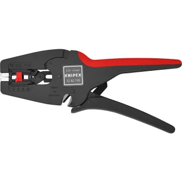 Knipex Αυτόματος Απογυμνωτής Καλωδίων με Κόφτη και Μήκος 195mm 1242195