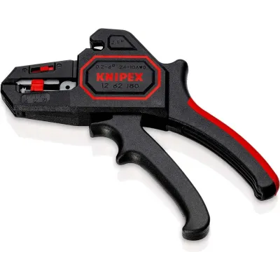 Knipex Αυτόματος Απογυμνωτής Καλωδίων με Κόφτη και Μήκος 180mm Αυτόματος 1262180
