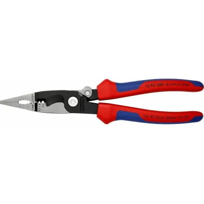 Knipex Μυτοτσίμπιδο Ίσιο Ηλεκτρολόγου Μήκους 200mm 1392200