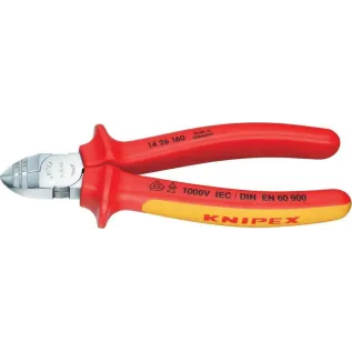 Knipex Πλαγιοκόφτης Πλάγιο Ηλεκτρολόγου Μήκους 160mm 1426160