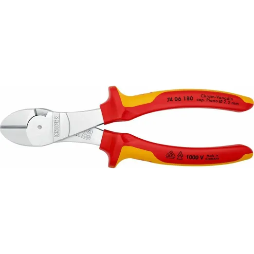 KNIPEX ΠΛΑΓΙΟΚΟΦΤΗΣ ΑΤΣΑΛΟΣΥΡΜΑΤΟΣ 7406180