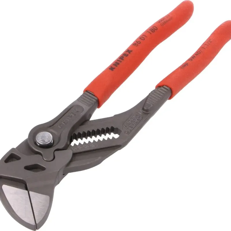 Knipex Γκαζοτανάλια Κλειδί Ψιλή Μόνωση Μαύρο 180mm 8601180
