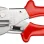 Knipex ΚΟΦΤΗΣ ΓΙΑ ΛΑΣΤΙΧΑ ΥΠΟ ΓΩΝΙΑ ΝΟ250ΜΜ 9435215
