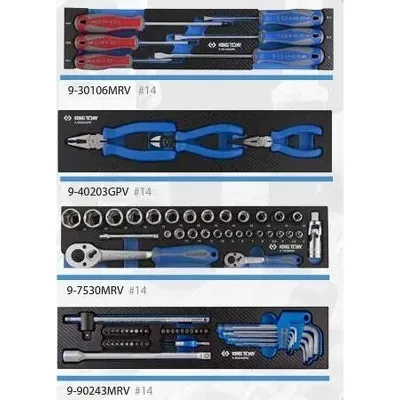 King Tony KB Βαλίτσα με 82 Εργαλεία P9A05-082MRV-KB