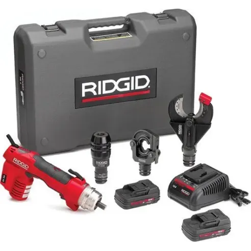 Ridgid ΠΟΛΥΕΡΓΑΛΕΙΟ ΗΛΕΚΤΡΟΛΟΓΟΥ ΜΠΑΤΑΡΙΑΣ 3 ΣΕ 1 (ΠΡΕΣΑ - ΚΟΦΤΗΣ - ΔΙΑΤΡΗΤΙΚΟ) RE 60 43633