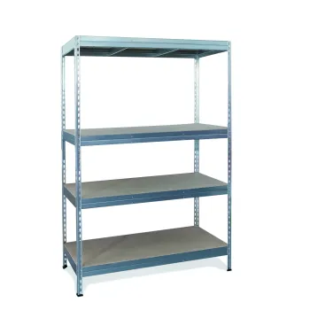 AR SHELVING ΡΑΦΙ ΜΕΤΑΛΛΙΚΟ ΜΕ 4 ΡΑΦΙΑ ΝΟΒΟΠΑΝ Π1200 X Β500 X Υ1760 300KG/ΡΑΦΙ 17612050