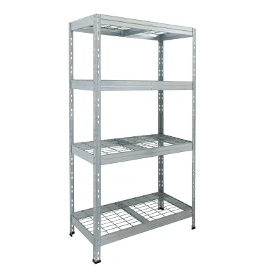 AR SHELVING ΡΑΦΙ ΜΕΤΑΛΛΙΚΟ ΜΕ 4 ΡΑΦΙΑ ΣΥΡΜΑΤΙΝΑ Π1200 X Β450 X Υ1800 300KG/ΡΑΦΙ 18012045