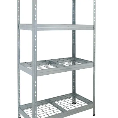 AR SHELVING ΡΑΦΙ ΜΕΤΑΛΛΙΚΟ ΜΕ 4 ΡΑΦΙΑ ΣΥΡΜΑΤΙΝΑ Π1200 X Β450 X Υ1800 300KG/ΡΑΦΙ 18012045