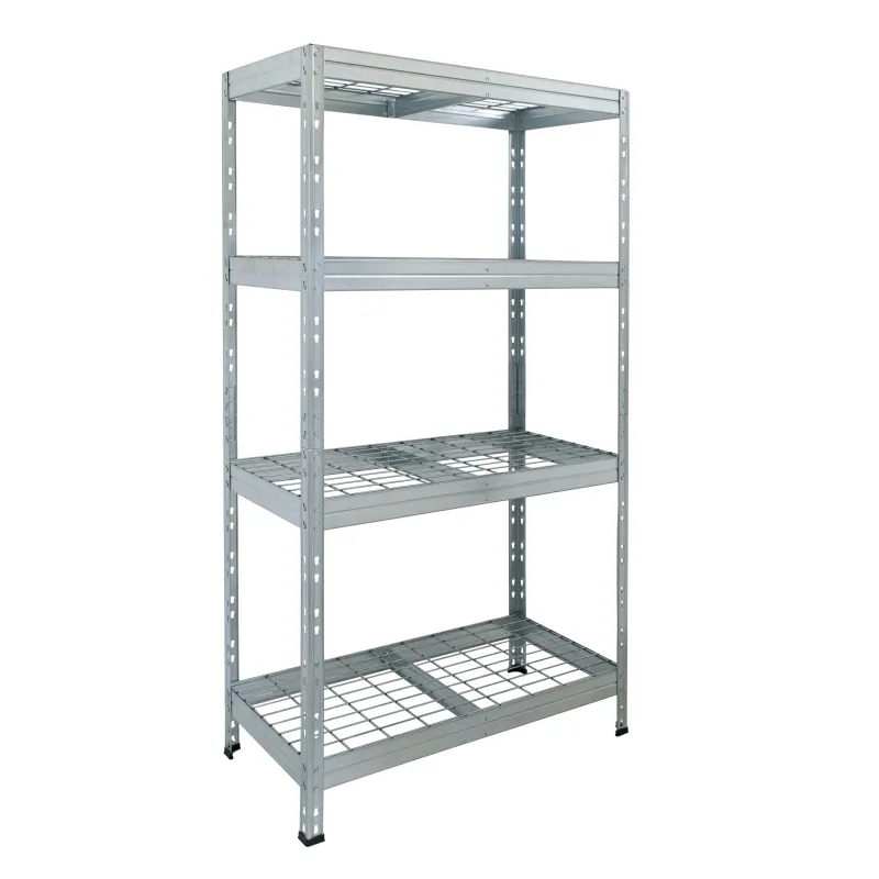 AR SHELVING ΡΑΦΙ ΜΕΤΑΛΛΙΚΟ ΜΕ 4 ΡΑΦΙΑ ΣΥΡΜΑΤΙΝΑ Π1200 X Β450 X Υ1800 300KG/ΡΑΦΙ 18012045