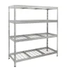 AR SHELVING ΡΑΦΙ ΜΕΤΑΛΛΙΚΟ ΜΕ 4 ΡΑΦΙΑ ΣΥΡΜΑΤΙΝΑ Π1500 X Β600 X Υ1800 400KG/ΡΑΦΙ 18015060