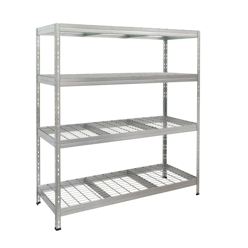 AR SHELVING ΡΑΦΙ ΜΕΤΑΛΛΙΚΟ ΜΕ 4 ΡΑΦΙΑ ΣΥΡΜΑΤΙΝΑ Π1500 X Β600 X Υ1800 400KG/ΡΑΦΙ 18015060