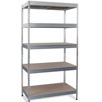 AR SHELVING ΡΑΦΙ ΜΕΤΑΛΛΙΚΟ ΜΕ 5 ΡΑΦΙΑ ΝΟΒΟΠΑΝ Π900 X Β450 X Υ1920 175KG/ΡΑΦΙ 1929045
