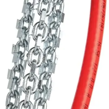 RIDGID ΚΕΦΑΛΗ ΑΠΟΦΡΑΚΤΙΚΟΥ FLEXSHAFT ΤΡΙΠΛΗΣ ΑΛΥΣΙΔΑΣ ΚΑΡΒΙΔΙΟΥ (8MM) 100MM 64318