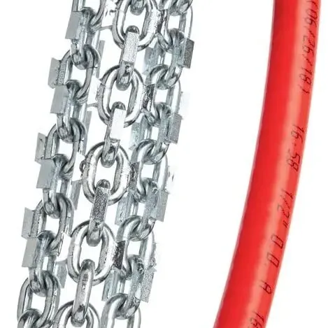 RIDGID ΚΕΦΑΛΗ ΑΠΟΦΡΑΚΤΙΚΟΥ FLEXSHAFT ΤΡΙΠΛΗΣ ΑΛΥΣΙΔΑΣ ΚΑΡΒΙΔΙΟΥ (8MM) 100MM 64318