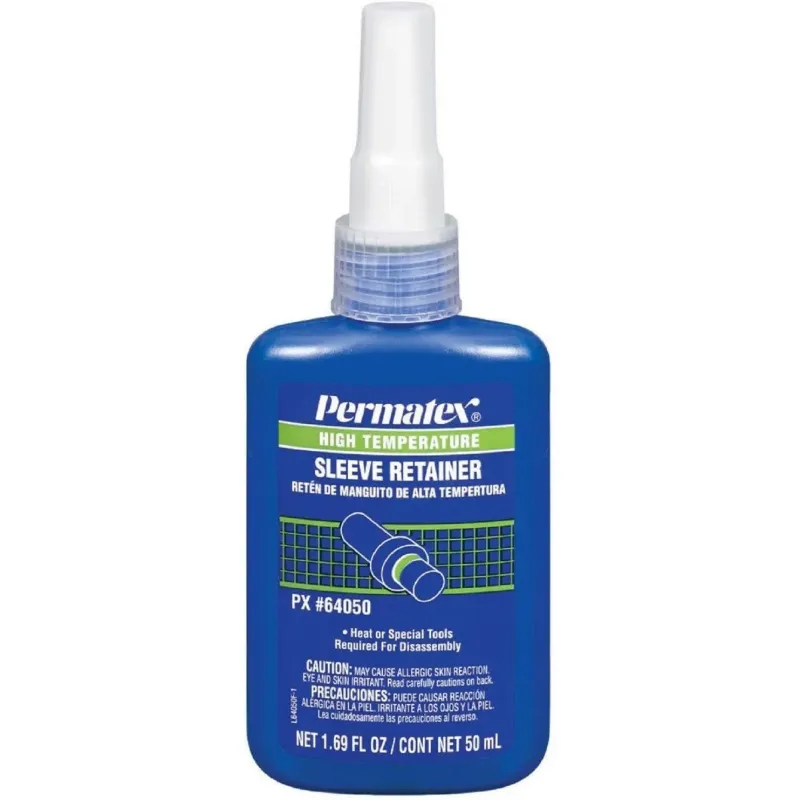 PERMATEX ΚΟΛΛΑ ΡΟΥΛ 640 Υ+ΘΕΡΜ.H.TEMP SLEEVE RET. 50ML P-64050