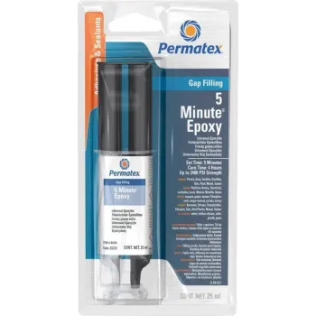 PERMATEX ΚΟΛΛΑ EPOXY ΓΕΝ.ΧΡΗΣΗΣ5MIN ΔΙΑΦΑΝΗΣ 25ML P-84101