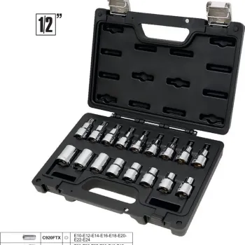 Beta Σετ Καρυδάκια 1/2 Torx 923E-FTX/C17 17τμχ Β009231017