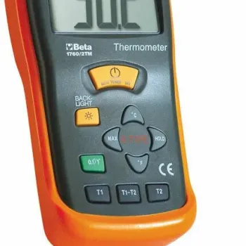 Beta Διπλό Ψηφιακό Θερμόμετρο 1760/2TM B017600100