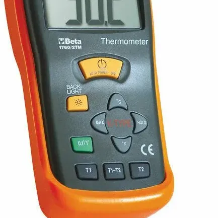 Beta Διπλό Ψηφιακό Θερμόμετρο 1760/2TM B017600100