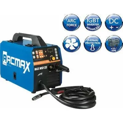 Arcmax Ηλεκτροκόλληση Inverter 135A MAXMIG135 