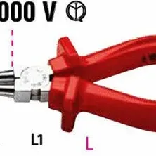 Beta Μυτοτσίμπιδο Με Στρόγγυλη Ράμφη B010100331