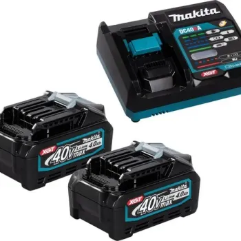 Makita Σετ 2 Μπαταρίες 40V/4.0AH και Φορτιστής 191J97-1