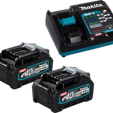 Makita Σετ 2 Μπαταρίες 40V/4.0AH και Φορτιστής 191J97-1