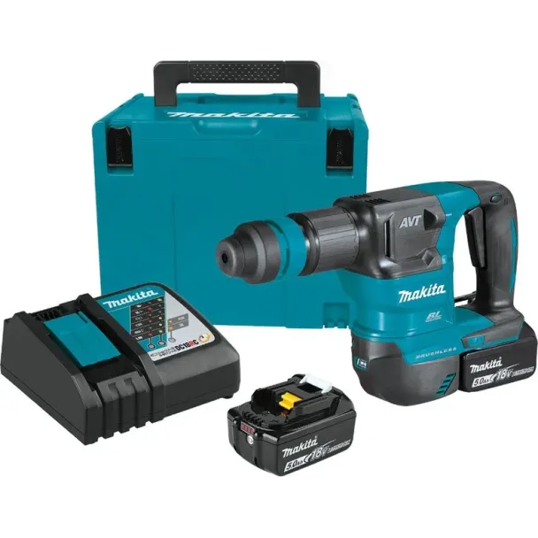 Makita Κρουστικό Κατεδαφιστικό Μπαταρίας 18V με SDS Plus DHK180RTJ