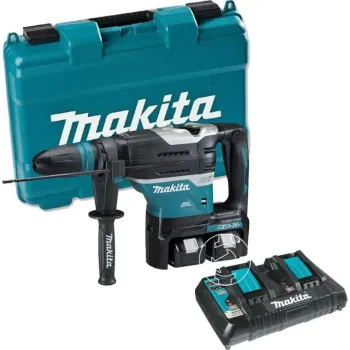 Makita Κρουστικό Σκαπτικό Μπαταρίας 18V με SDS Max DHR400PT2U