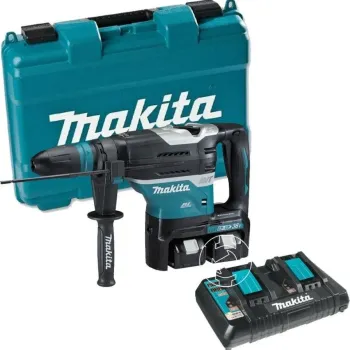 Makita Κρουστικό Σκαπτικό Μπαταρίας 18V με SDS Max DHR400PT2U