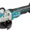 Makita Τροχός 125mm Μπαταρίας Solo με Ρύθμιση Στροφών DGA519ZJ