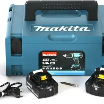 Makita Κρουστικό Δραπανοκατσάβιδο Μπαταρίας 18V 3x3Ah DHP453RF3J 
