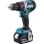 Makita Κρουστικό Δραπανοκατσάβιδο Μπαταρίας 18V 3x5Ah DHP484RT3J 