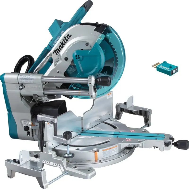 Makita Δισκοπρίονο Πάγκου Ράντιαλ για ξύλο 350mm BL Motor AWS Solo DLS211ZU