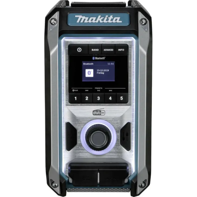 MAKITA ΡΑΔΙΟΦΩΝΟ 12V-18V Li-ion BLUETOOTH (SOLO) DMR115