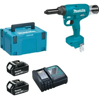 MAKITA ΠΡΙΤΣΙΝΑΔΟΡΟΣ 18V BL MOTOR ΜΕ ΜΠΑΤΑΡΙΕΣ ΚΑΙ ΤΑΧΥΦΟΡΤΙΣΤΗ ΣΕ MAKPAC DRV250RTJ