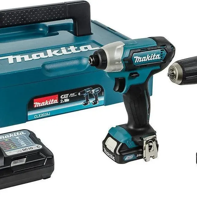 MAKITA ΣΕΤ ΚΡΟΥΣΤΙΚΟ ΔΡΑΠΑΝΟΚΑΤΣΑΒΙΔΟ HP333D ΚΑΙ ΠΑΛΜΙΚΟ ΚΑΤΣΑΒΙΔΙ TD110D CLX228AJ