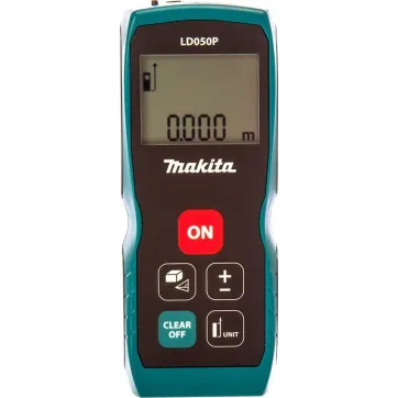 MAKITA μετρητής αποστάσεων λέιζερ εως 50 μέτρα LD050P 