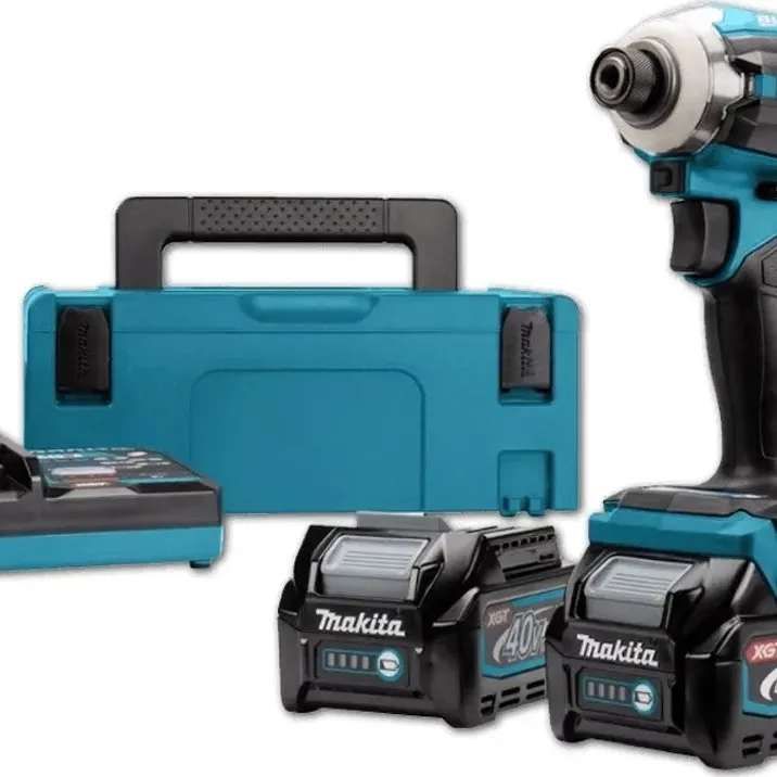 Makita Παλμικό Κατσαβίδι Μπαταρίας 40V 2x4Ah TD001GM201