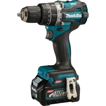 Makita Brushless Κρουστικό Δραπανοκατσάβιδο Μπαταρίας 40V 2x2.5Ah HP002GD201