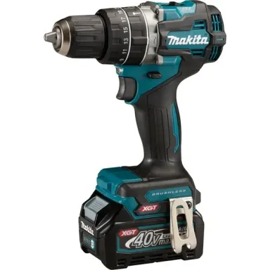 Makita Brushless Κρουστικό Δραπανοκατσάβιδο Μπαταρίας 40V 2x2.5Ah HP002GD201